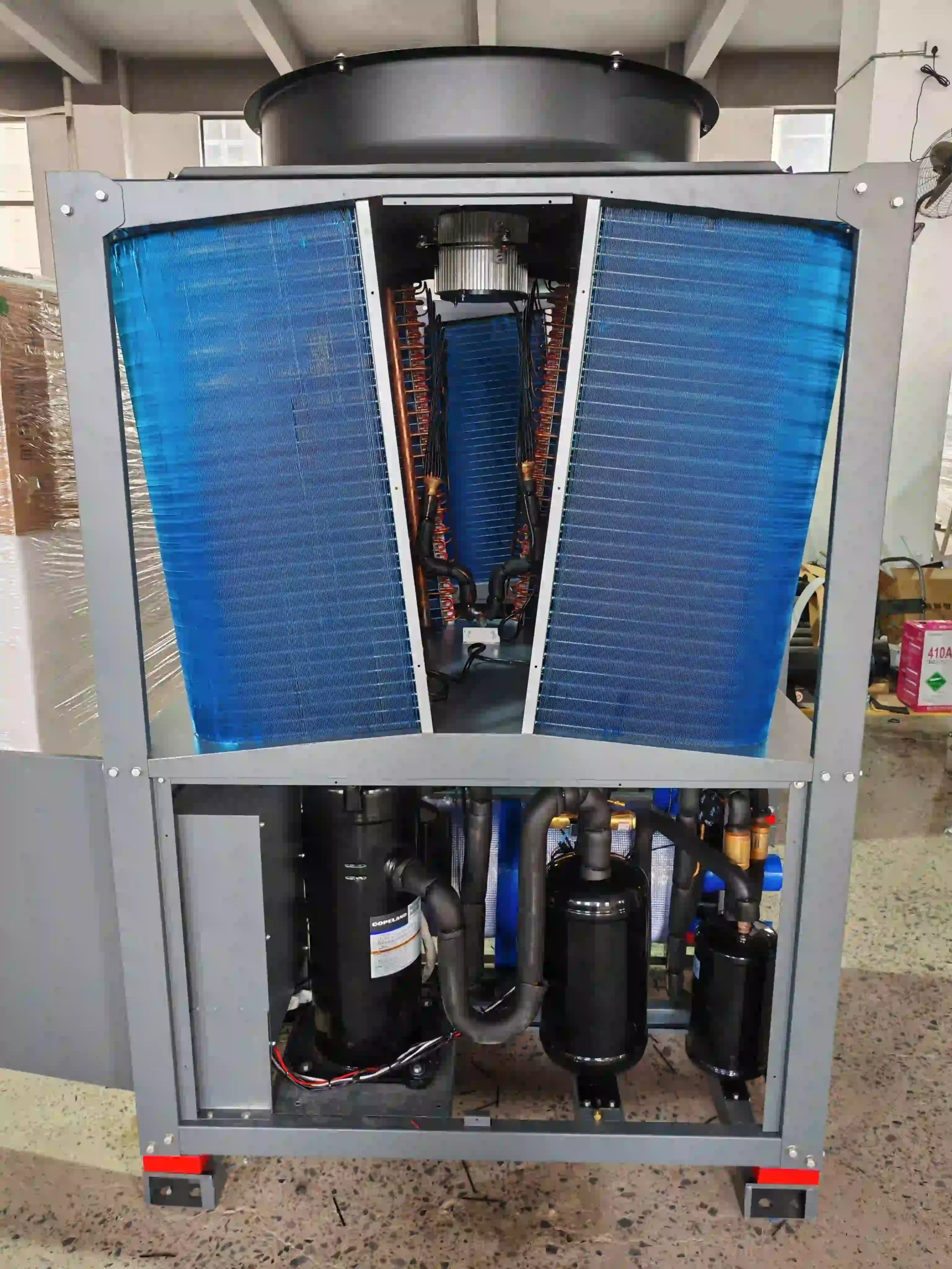 Fowrise 70~110kW Commercial Swimming Pool Heating and Cooling Heat Pump - Image 4